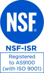 Registered to AS-9100 with ISO-9001